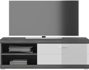 TV Lowboard ¦ weiß ¦ Maße (cm): B: 140 H: 48 TV- & Media Möbel > TV-Tische - Möbel Kraft