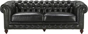Primo Sofa im Vintagelook Chesterfield ¦ grün ¦ Maße (cm): B: 230 H: 100 T: 80 Polstermöbel > Sofas > 3-Sitzer - Möbel Kraft