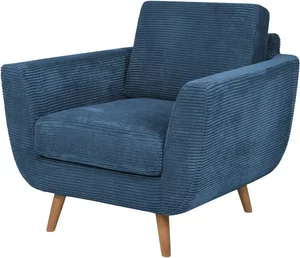 SOHO Sessel ¦ blau ¦ Maße (cm): B: 94 H: 85 T: 93 Polstermöbel > Sessel > Clubsessel - Möbel Kraft