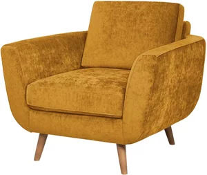 SOHO Sessel ¦ gelb ¦ Maße (cm): B: 94 H: 85 T: 93 Polstermöbel > Sessel > Clubsessel - Möbel Kraft