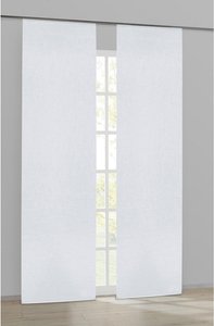 Schiebevorhang Goyo weiß B/L: ca. 60x245 cm