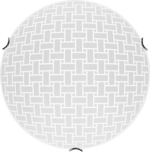 Spot Light Deckenleuchte 4715112 Weiß Chrom Glas Metall H/d: Ca. 11x50 Cm