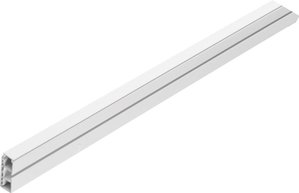 Gardinenschiene weiß Kunststoff L: ca. 120 cm 1.0 Läufe