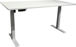höhenverstellbarer Schreibtisch Ben 2 weiß