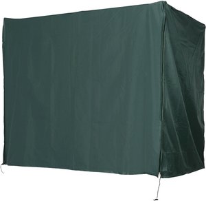 Outsunny Abdeckung für Hollywoodschaukel dunkelgrün Polyester-Mischgewebe B/H/L: ca. 124x164x205 cm