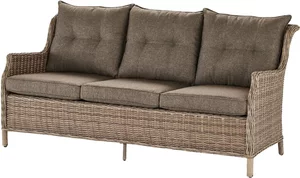 Sofa, 3-Sitzer  Florenz 2 ¦ creme ¦ Maße (cm): B: 182 H: 86 T: 82,5 Garten > Gartenmöbel > Garten-Lounge-Möbel - Sconto