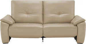 Wohnwert Sofa aus Echtleder Halina