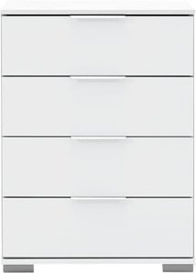 Nachtschrank Easy Plus Weiß Nachbildung ca. 52 x 74 x 38 cm