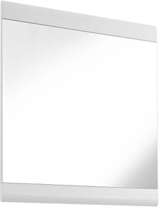 Garderobenspiegel Funny Weiß 84 x 86 x 2 cm