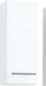 Glory Hängeschrank Weiß/Weiß Hochglanz ca. 25 x 64 x 20 cm