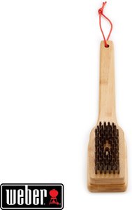 Weber Grillbürste mit Bambusholzgriff, 30cm