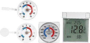 TFA-DOSTMANN Fenster-Thermometer 10,5x2,3x9,7cm