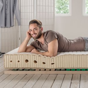 Naturlatex-Matratze "Supra-Comfort" - Größe: 180x200 cm