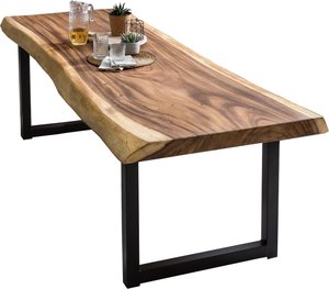 SIT Möbel TABLES & CO Esszimmertisch Stahl/Suarholz