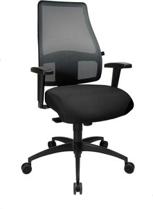 Topstar Comfort SY Schreibtischstuhl Netz-Optik - schwarz