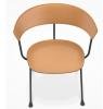 Magis Officina niedriger Sessel Leder Sessel/Sofa Magis Farbe: schwarz Gestell: verzinkt