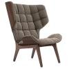 NORR11 Mammoth Chair Sessel Sessel/Sofa NORR11 Gestell: Dunkel gefärbt Bezu Leder
