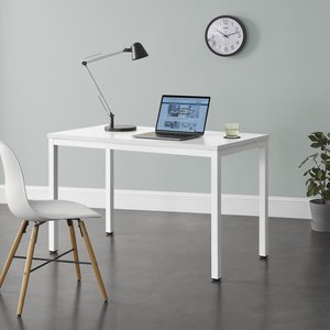 [en.casa] Schreibtisch Odense 75x120x60 cm Höhenverstellbar Weiß