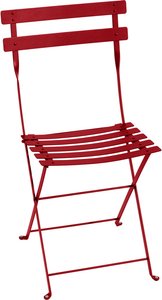 Bistro Outdoor Metal Chair Gartenstuhl Fermob Mohnrot