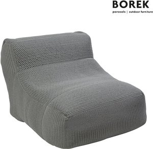 Sitzsack von Borek - modern - witterungsbeständig - Leno Sitzsack / Sand