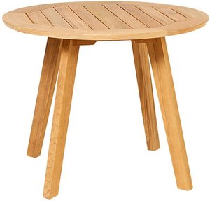 Runder Gartentisch aus Teakholz - modern - Darcey Gartentisch / 95cm