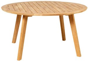Moderner runder Gartentisch aus Teakholz - Darcey M Gartentisch / 145cm