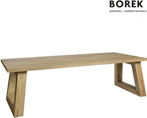 Großer Holztisch von Borek 250cm - eckig - Holztisch Parga