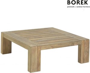 Borek Holz Loungetisch 89cm - quadratisch - Loungetisch Cadiz
