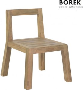 Massiver Holzstuhl von Borek mit Kissen - Stuhl Cadiz / mit Sitzkissen