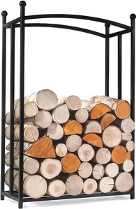 Stabiles Holzregal - stilvolle Aufbewahrung für Feuerholz - Teross Holzregal