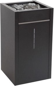 Schwarzer Sauna Ofen für die Bio Sauna - verschiedene Leistungsstärken - Kerima / 7kW