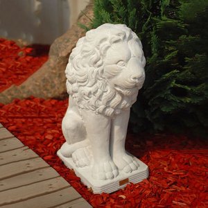 Wetterbeständige Löwen Skulptur als Gartendekoration - Lorenz / Antikia