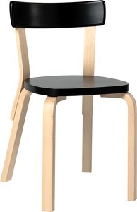 Stuhl Chair 69 natural/black