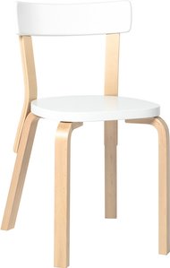 Stuhl Chair 69 natural/white