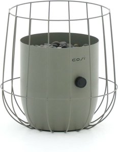 Cosiscoop Basket Tischkamin (ø 26 cm, h: 31 cm)