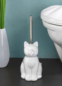 WC-Garnitur im Katzen-Design