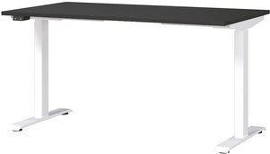 Schreibtisch 140cm, elektrisch höhenverstellbar, graphit, MEMPHIS-01