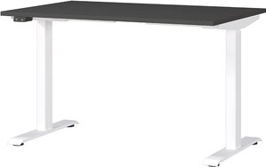 Schreibtisch 120cm, elektrisch höhenverstellbar, graphit, MEMPHIS-01
