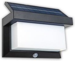 Solar-LED-Wandleuchte mit Bewegungsmelder