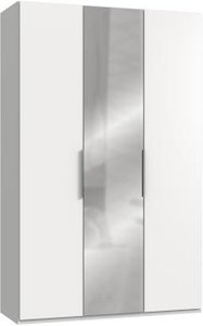 Kleiderschrank 150 cm mit Spiegel LEVEL36 A von WIMEX Weiß